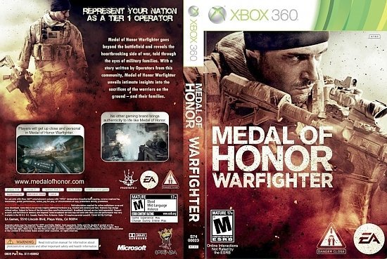 dvd cover Medal of Honor Warfighter