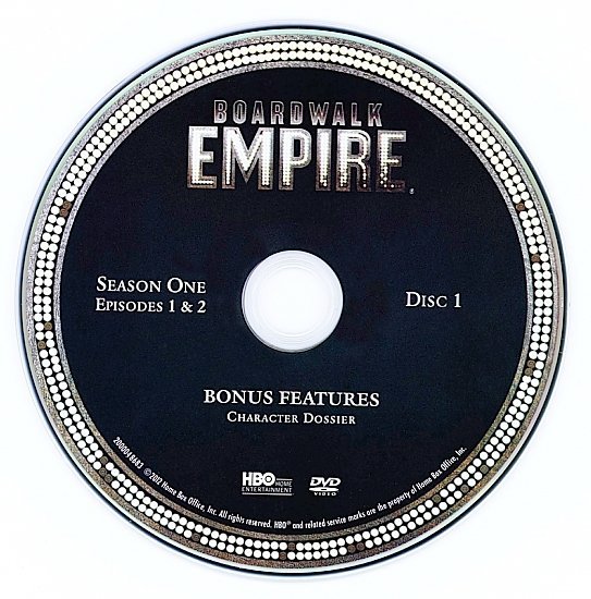 dvd cover Boardwalk Empire: The Complete First Season (2010) WS R1