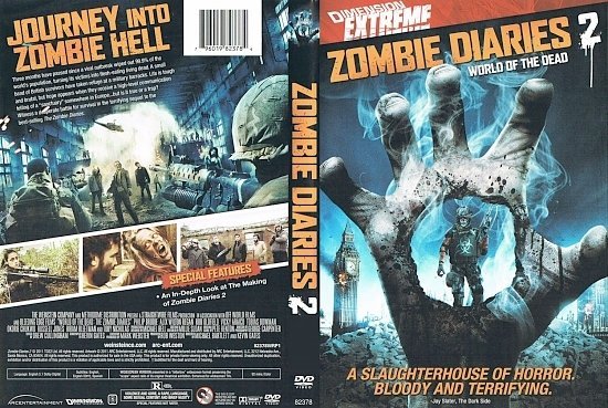 dvd cover Zombie Diaries 2