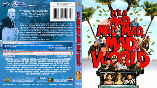 dvd cover It's A Mad, Mad, Mad, Mad World