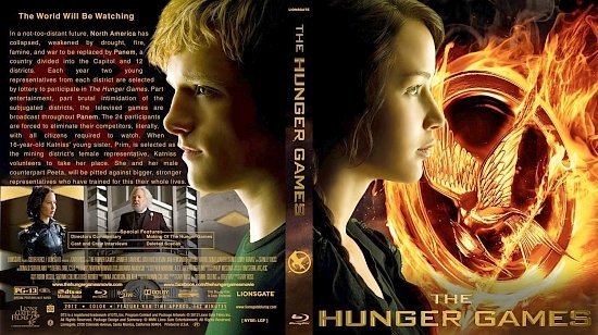 dvd cover Hunger Games