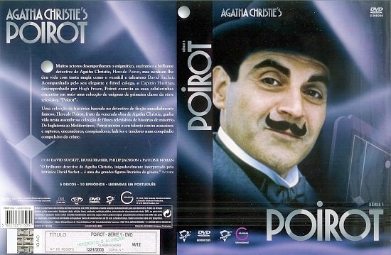 dvd cover Poirot - Season 1 - Portugal