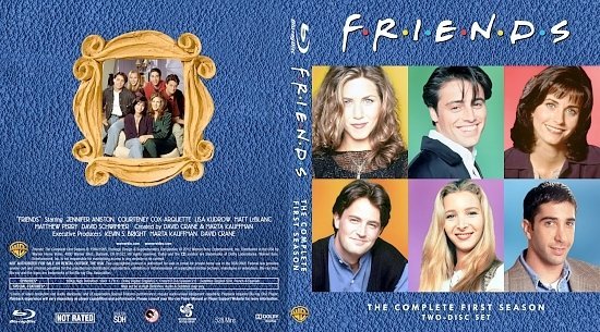 dvd cover Friends The Complete First Season