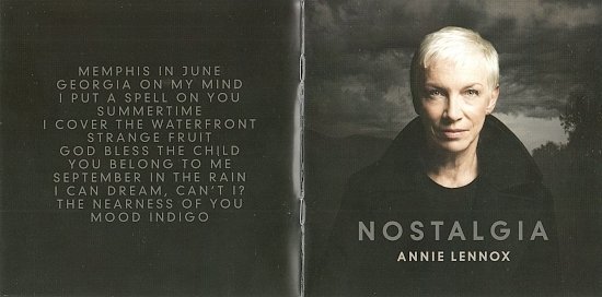 dvd cover Annie Lennox - Nostalgia