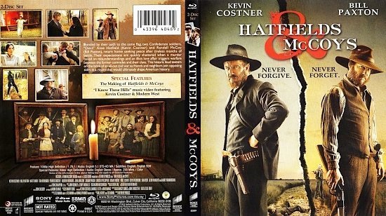 dvd cover Hatfields McCoys Bluray