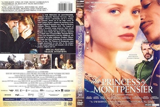 dvd cover The Princess Of Montpensier