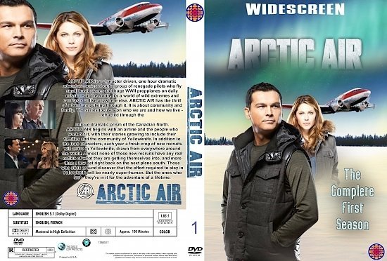 dvd cover Artic Air: Season 1 R1 CUSTOM