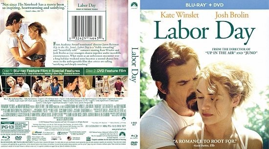 dvd cover Labor Day R1 Blu-Ray