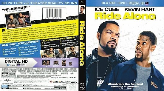 dvd cover Ride Along R1 Blu-Ray