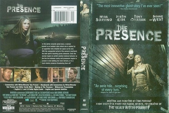dvd cover The Presence