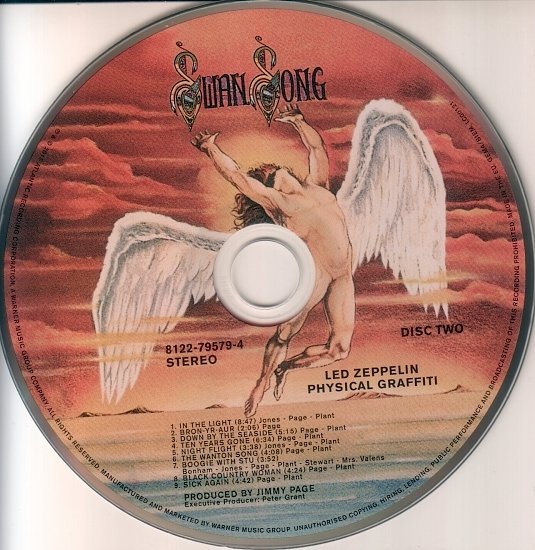dvd cover Led Zeppelin - Physical Graffiti