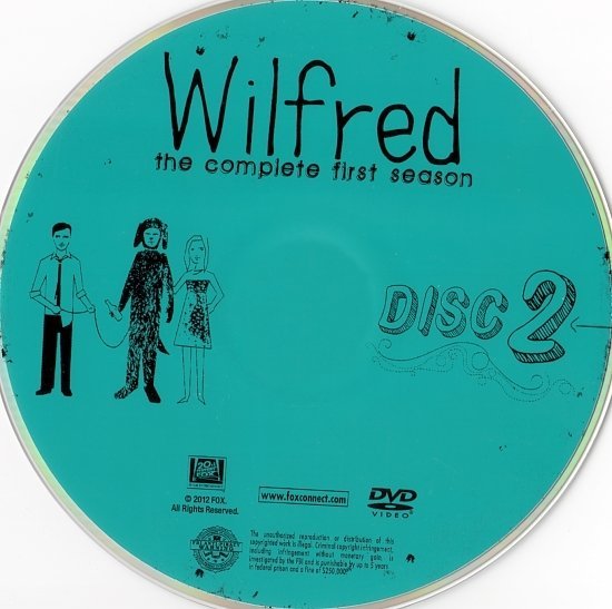 dvd cover Wilfred: The Complete First Season (2011) R1