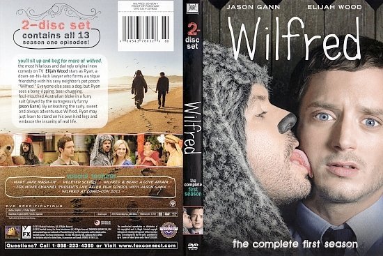 dvd cover Wilfred: The Complete First Season (2011) R1