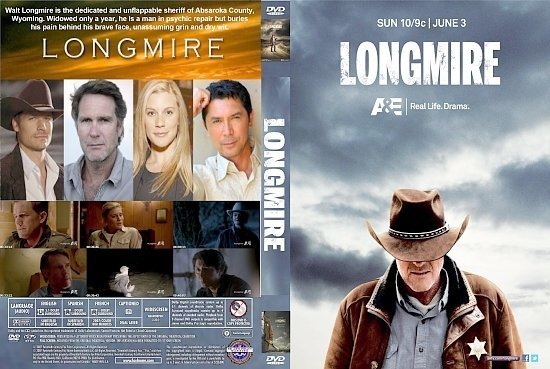 dvd cover Longmire: Season 1 R1 CUSTOM