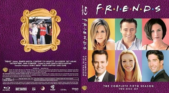 dvd cover Friends The Complete Fifth Season