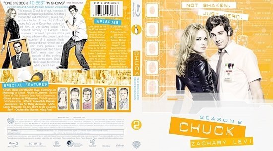 dvd cover Chuck Season 2