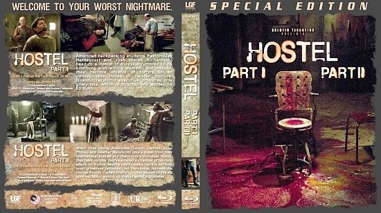 dvd cover Hostel Double Feature