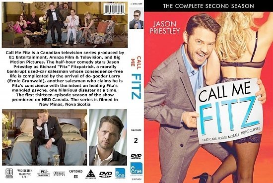 dvd cover Call Me Fitz: Season 2 (2011) R1 CUSTOM