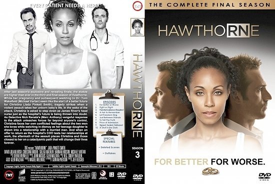 dvd cover Hawthorne Season 3