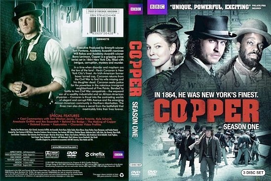 dvd cover Copper Season 1