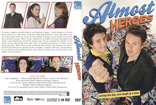 dvd cover Almost Heroes Season 1