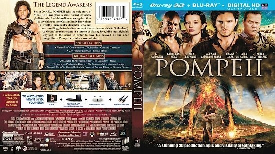 dvd cover Pompeii R1 Blu-Ray
