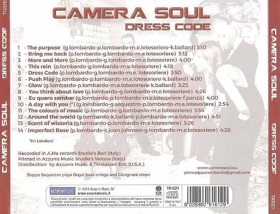 dvd cover Camera Soul - Dress Code