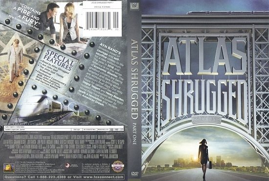 dvd cover Atlas Shrugged Part One