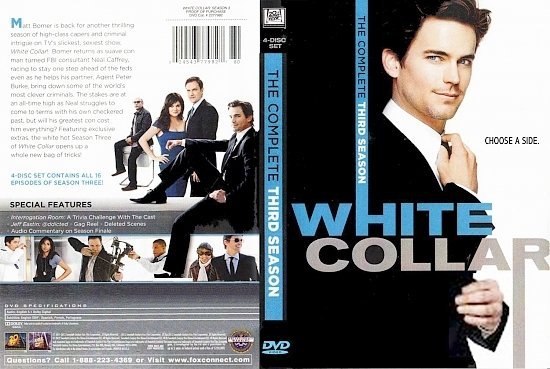 dvd cover White Collar Season 3