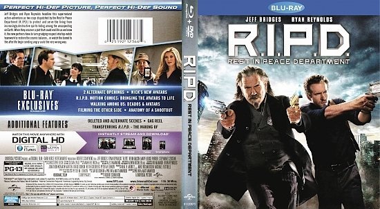 dvd cover R.I.P.D. R1 Blu-Ray