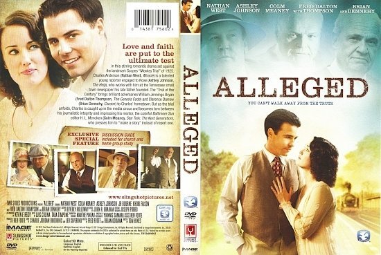 dvd cover Alleged