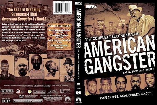 dvd cover American Gangster Season 2