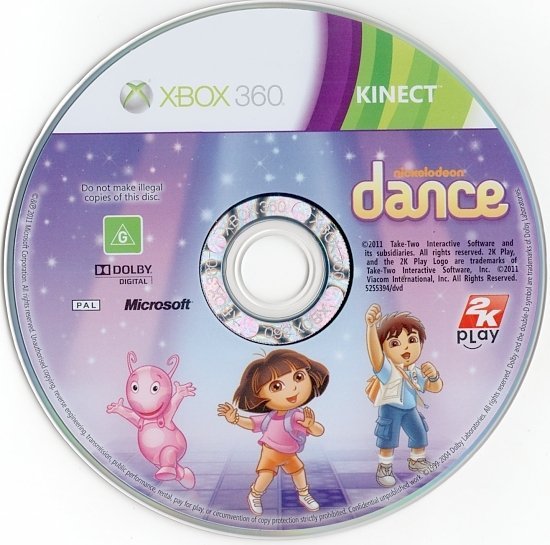 dvd cover Nickelodeon Dance PAL