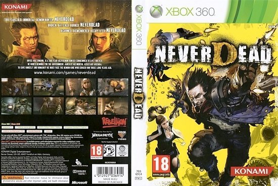 dvd cover NeverDead PAL