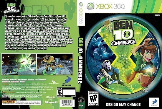dvd cover Ben 10 Omniverse NTSC - front cover