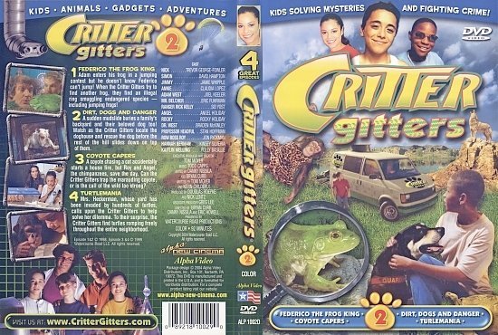 dvd cover Critter Gitters Volume 2 (1998-TV) R0