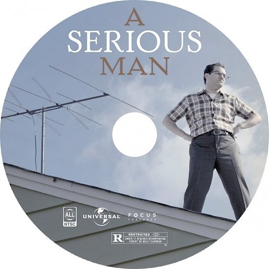 dvd cover A Serious Man (2009) R1