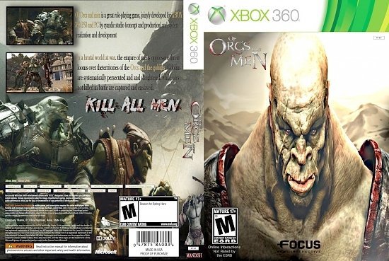 dvd cover Of Orcs And Men