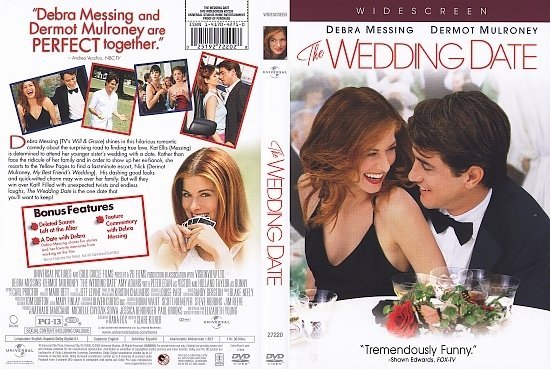 dvd cover The Wedding Date (2005) WS R1
