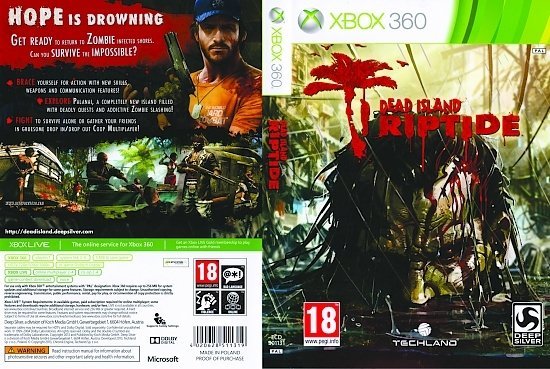 dvd cover Dead Island Riptide PAL