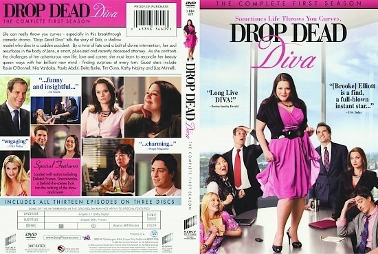 dvd cover Drop Dead Diva: Season 1 (2009) R1