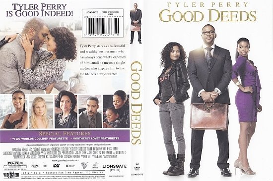 dvd cover Good Deeds WS R1