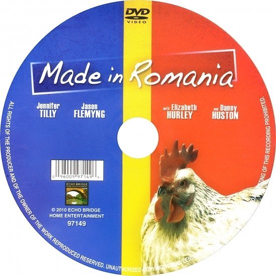 dvd cover Made In Romania (2010) R1