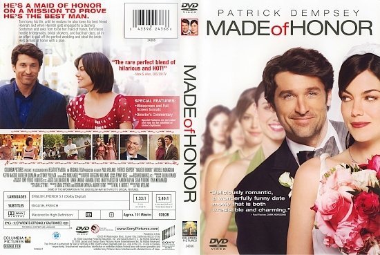 dvd cover Made Of Honor (2008) R1