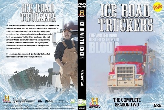 dvd cover Ice Road Truckers Season 2