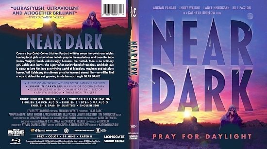 dvd cover Near Dark