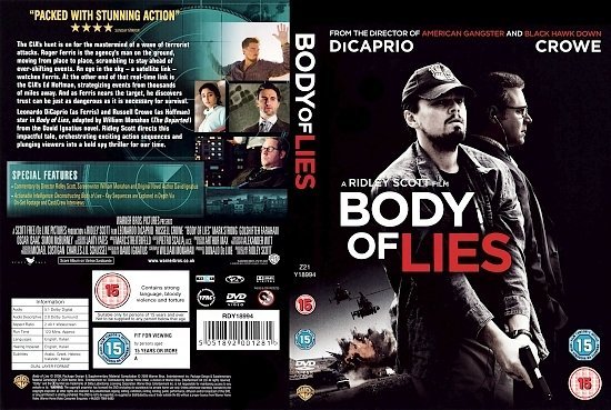 dvd cover Body Of Lies (2008) R2