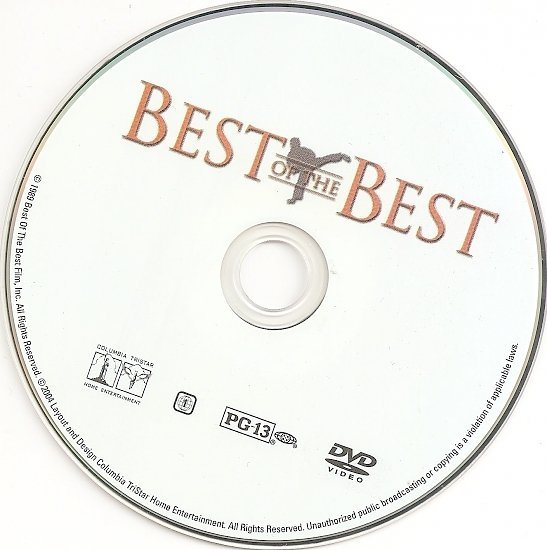 dvd cover Best Of The Best (1989) WS R1