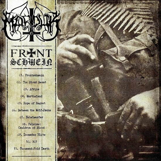 dvd cover Marduk - Frontschwein