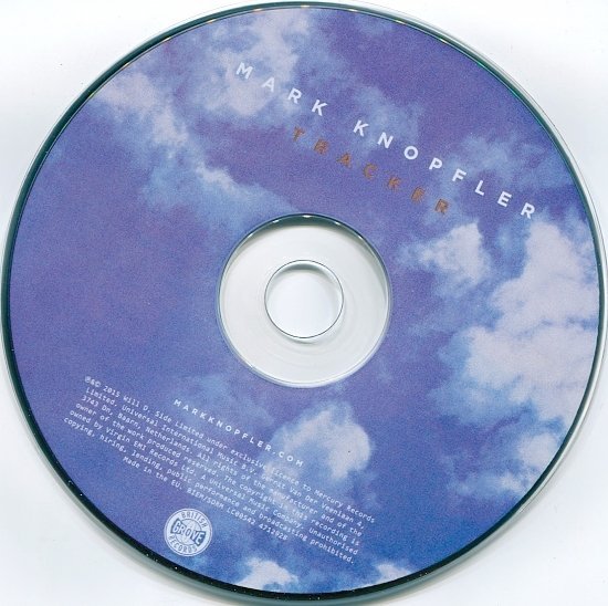 dvd cover Mark Knopfler - Tracker